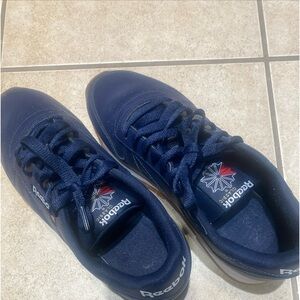 Blue Reebok Sneakers sz9 Women’s like New only worn once.